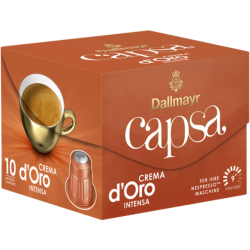 DALLMAYR CREMA DORO INTENSA - NESPRESSO СЪВМЕСТИМИ КАПСУЛИ 10 бр.