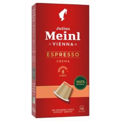 JULIUS MEINL ESPRESSO CREMA - 10 NESPRESSO СЪВМЕСТИМИ КАПСУЛИ