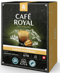 Cafe Royal Schuumli - 36 съвместими капсули Неспресо