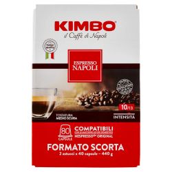 Kimbo Napoli - 80 бр. капсули за Неспресо