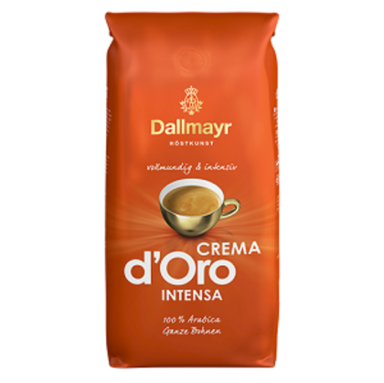 DALLMAYR CREMA D'ORO INTENSA КАФЕ НА ЗЪРНА 1КГ