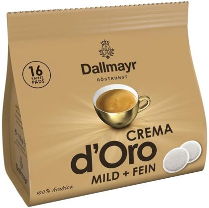 DALLMAYR CREMA D'ORO - ПАДОВЕ ЗА SENSEO КАФЕ МАШИНА