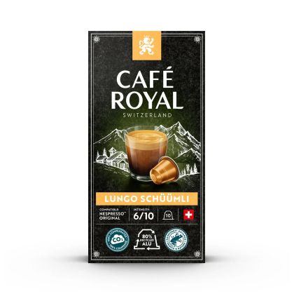 Cafe Royal Lungo Schuumli - 10 капсули за Неспресо