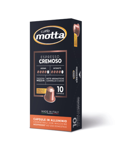 Motta Espresso Cremoso - 10 бр. Nespresso капсули