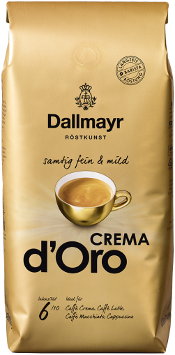 DALLMAYR CREMA D'ORO - КАФЕ НА ЗЪРНА 1КГ