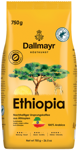 DALLMAYR ETHIOPIA - КАФЕ НА ЗЪРНА 750 гр.