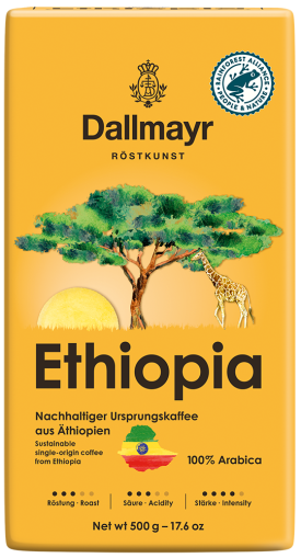 DALLMAYR ETHIOPIA - мляно кафе 500 гр.