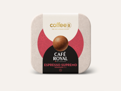 Капсули CoffeeB Еspresso Supremo - 9 бр. биоразградими кафе топчета