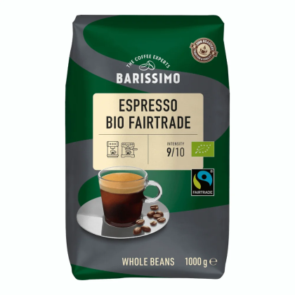 Barissimo Espresso Bio Organic - 1 кг. кафе на зърна