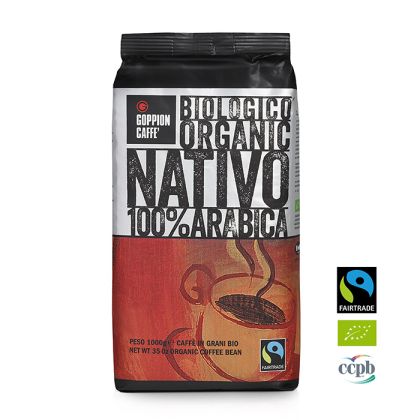 GOPPION CAFFE NATIVO BIO ORGANIC - 1 кг. кафе на зърна