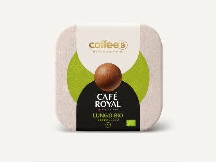 Капсули CoffeeB Lungo Bio - 9 бр. биоразградими кафе топчета