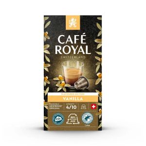 Cafe Royal Vanilla (Ванилия) - 10 бр. съвместими капсули за Неспресо