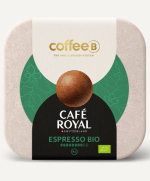 Капсули CoffeeB Espresso Bio- Fair-trade coffee - 9 бр. кафе топчета