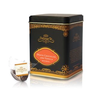 DelmarTe Premium Rooibos White Chocolate end Vanilla  - ройбос - биоразградими сашета