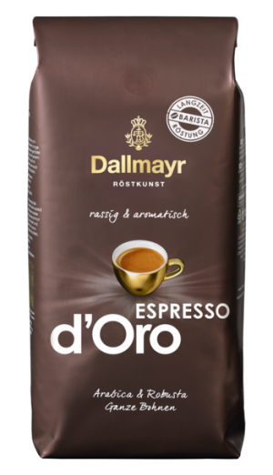 DALLMAYR ESPRESSO D'ORO - КАФЕ НА ЗЪРНА 1КГ