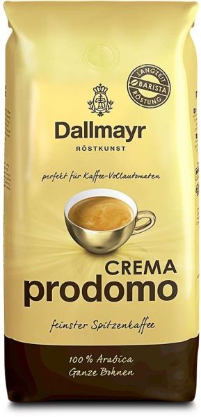 DALLMAYR CREMA PRODOMO - 1КГ КАФЕ НА ЗЪРНА