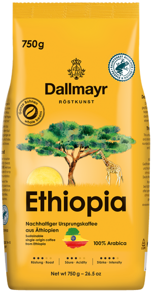 DALLMAYR ETHIOPIA - КАФЕ НА ЗЪРНА 750 гр.