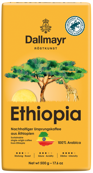 DALLMAYR ETHIOPIA - КАФЕ НА ЗЪРНА 500 гр.